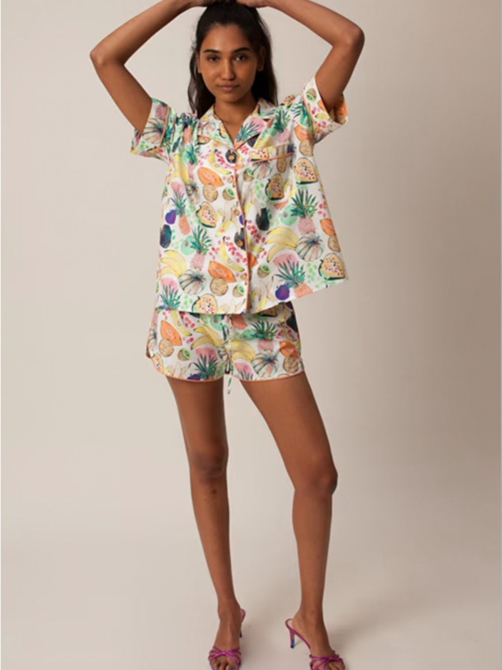 Rachel Antonoff Ari Cotton PJ Set Size Small